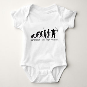 evolution bow and arrow baby bodysuit