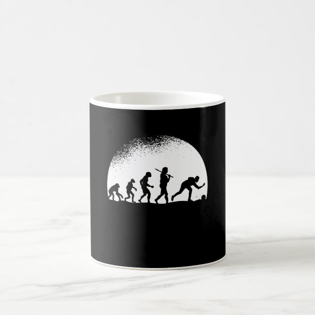 Evolution Bowling Coffee Mug (Center)
