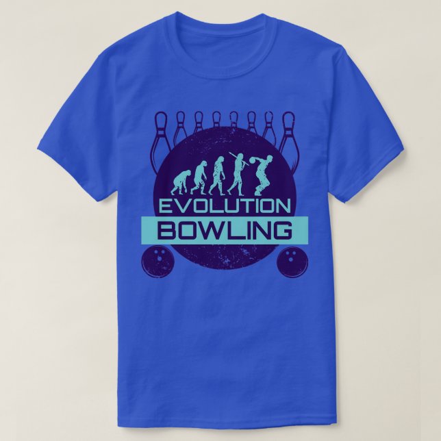 Evolution Bowling Strike Team League Spare (1) T-Shirt (Design Front)