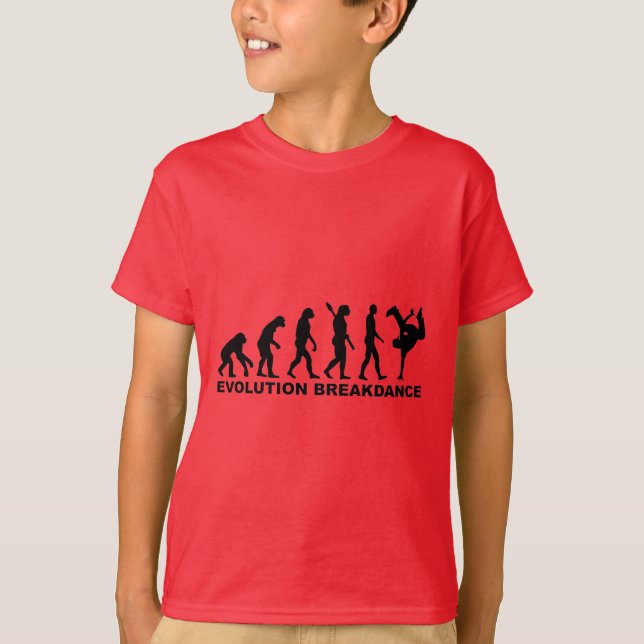 Evolution Breakdance T-Shirt (Front)