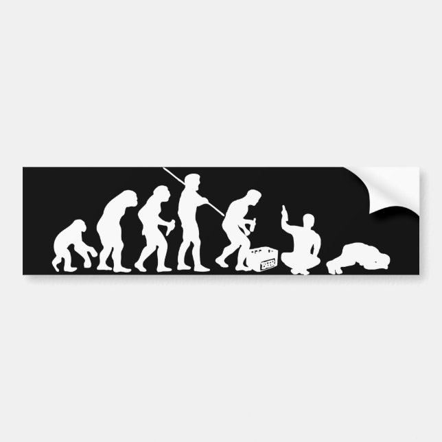 Evolution Bumper Sticker (Front)