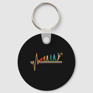 Evolution Bysketbyll Player Byll Game Heartbeat Ho Key Ring