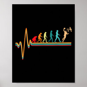Evolution Bysketbyll Player Byll Game Heartbeat Ho Poster