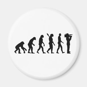 Evolution cameraman magnet