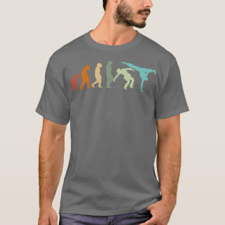 EVOLUTION Capoeira Martial Arts Brazil Fight Art D T-Shirt