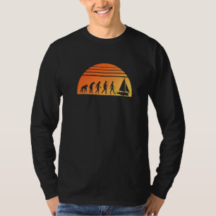 Evolution Captain Anchor Boarding Sailing Boating  T-Shirt