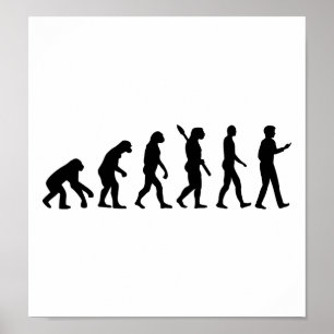 Evolution Cell Smartphone Poster
