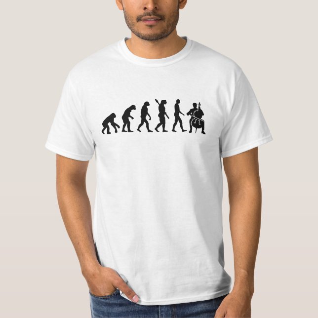 Evolution Cello T-Shirt (Front)