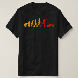 Evolution Cornhole Funny Bean Bags Corn Hole T-Shirt
