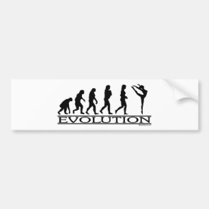 Evolution - Dance Bumper Sticker