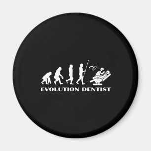 Evolution Dentist Dentistry Teeth Tooth Doctor Gif Magnet