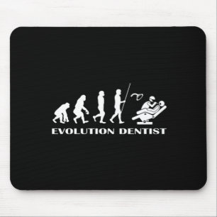 Evolution Dentist Dentistry Teeth Tooth Doctor Gif Mouse Pad