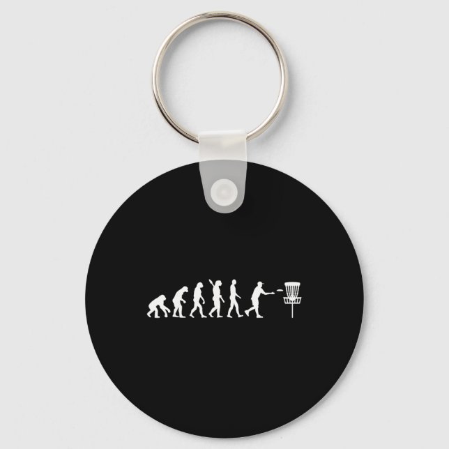 Evolution Disc Golf  Key Ring (Front)