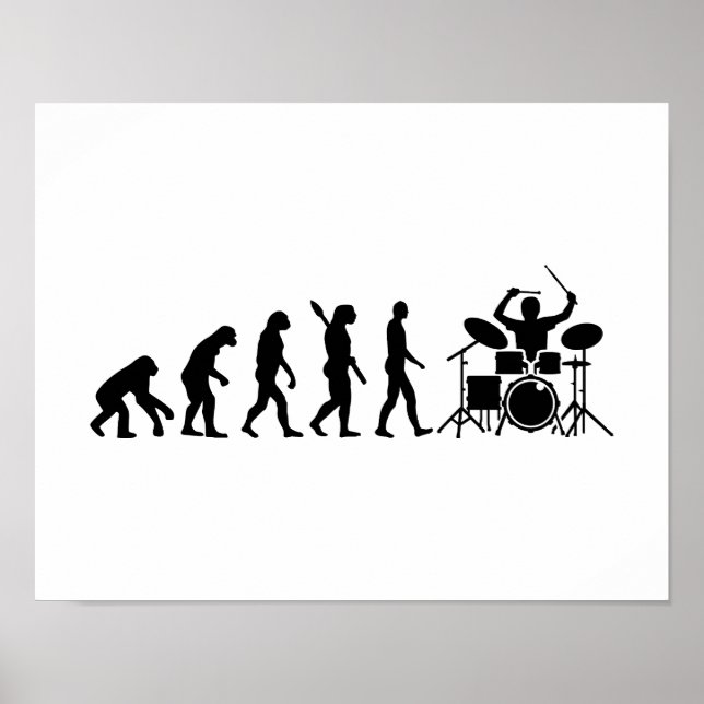 Evolution drummer poster (Front)