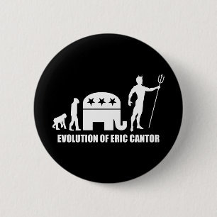 evolution Eric Cantor 6 Cm Round Badge