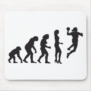 evolution female handball mouse pad