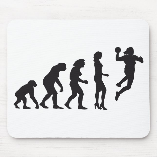 evolution female handball mouse pad (Front)