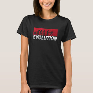 Evolution Fencing Passion Swordsman Love Sword Spo T-Shirt