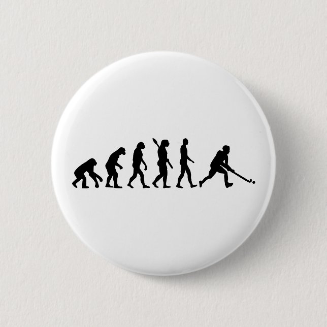 Evolution Field hockey 6 Cm Round Badge (Front)