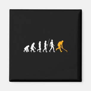 Evolution Field Hockey Gift Field Hockey Player Gi Magnet