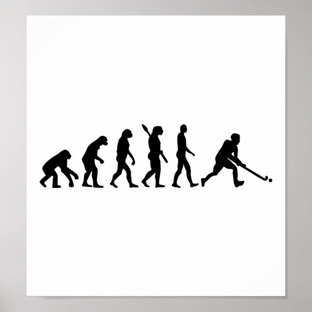 Evolution Field hockey Poster (Front)