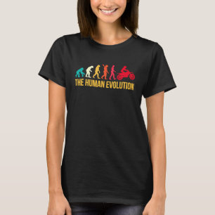 Evolution Graphic Dirt Biker Motorcycle Enduro Mot T-Shirt