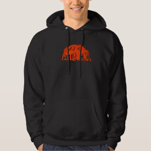 Evolution Graphic Triathlon Running Swimming Bikin Hoodie