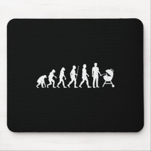 Evolution Grilling Funny Bbq Grill Rbecue  Mouse Pad