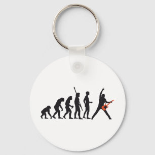 evolution guitar key ring