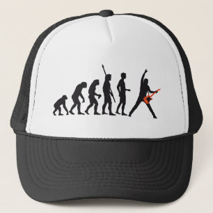 evolution guitar trucker hat