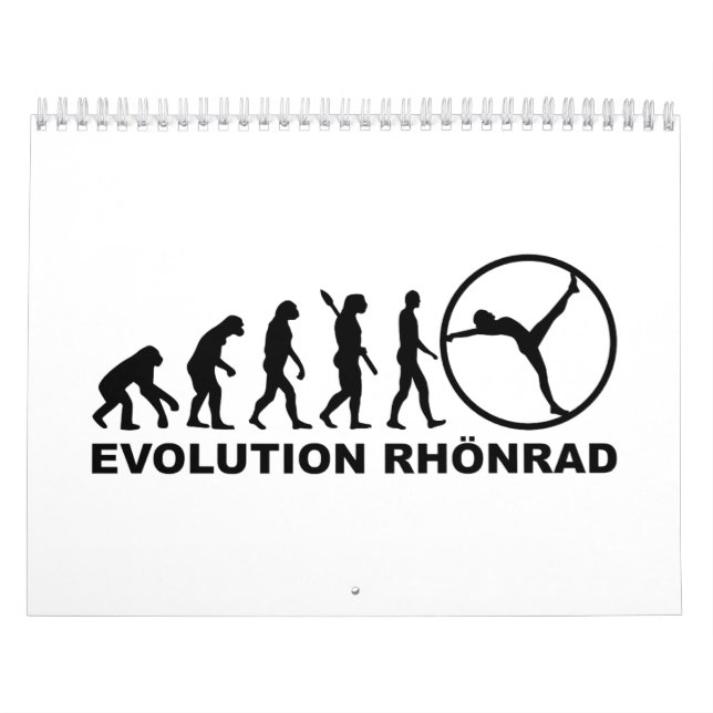 Evolution gymwheel rhönrad calendar (Cover)