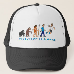 Evolution Handball Comic Style Trucker Hat