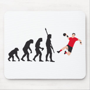 evolution handball mouse pad