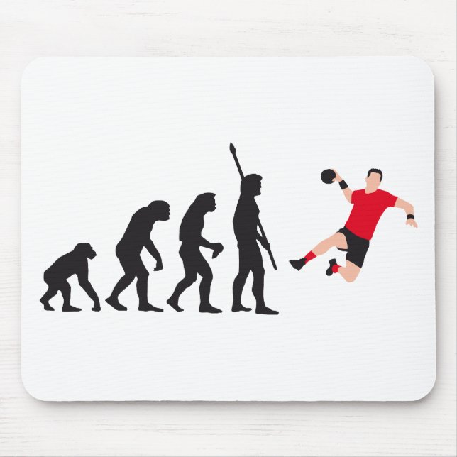 evolution handball mouse pad (Front)