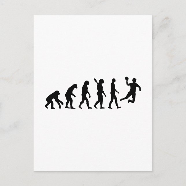 Evolution Handball Postcard (Front)