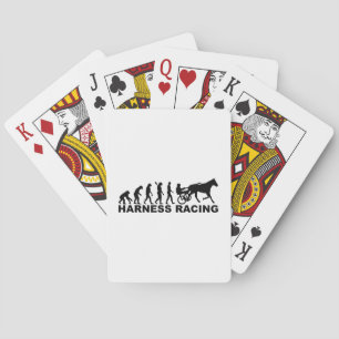 Evolution harness racing playing cards