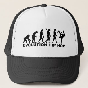 Evolution hip hop trucker hat