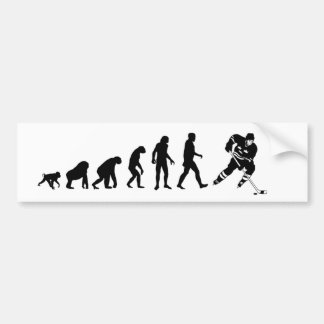 Evolution Hockey Bumper Sticker