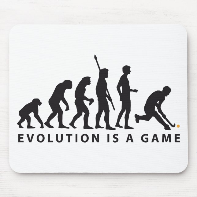 evolution hockey mouse pad (Front)