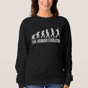 Evolution Hockey Player Field Hockey Hockey Stick  Sweatshirt