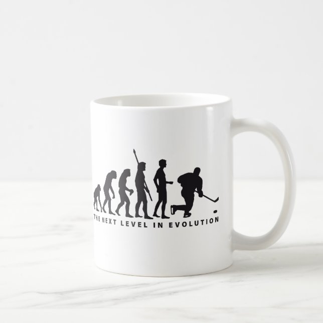 evolution icehockey coffee mug (Right)