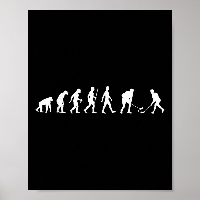 Evolution Indoor Hockey Development Hockey Player  Poster (Front)