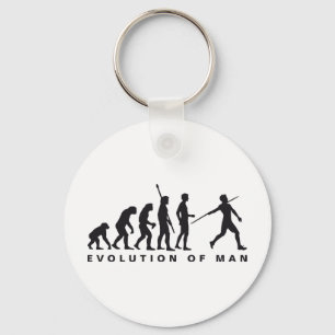 evolution javelin thrower key ring
