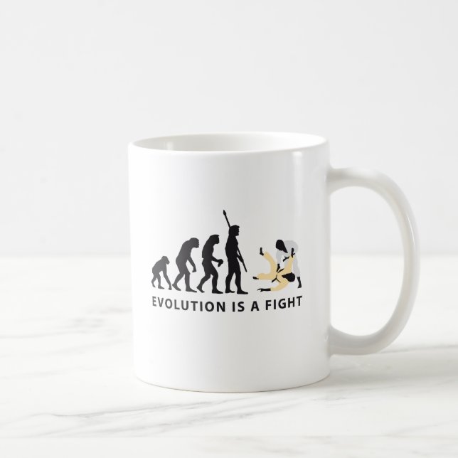 evolution Judo Coffee Mug (Right)
