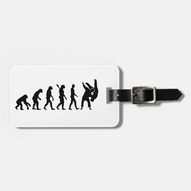 Evolution Judo Luggage Tag (Front Horizontal)