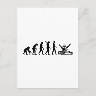 Evolution Kart Postcard