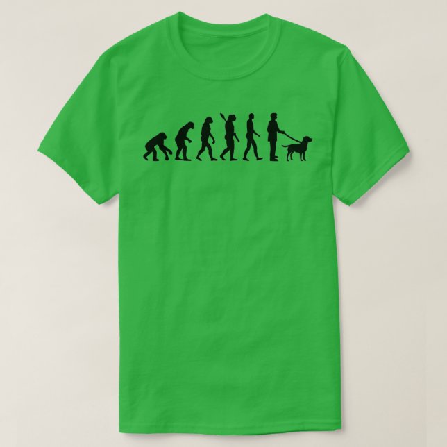 Evolution Labrador  T-Shirt (Design Front)