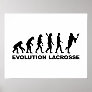 Evolution Lacrosse Poster