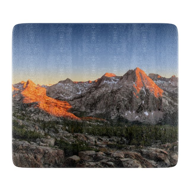 Evolution Lake / Valley Sunset - Sierra Cutting Board (Front)