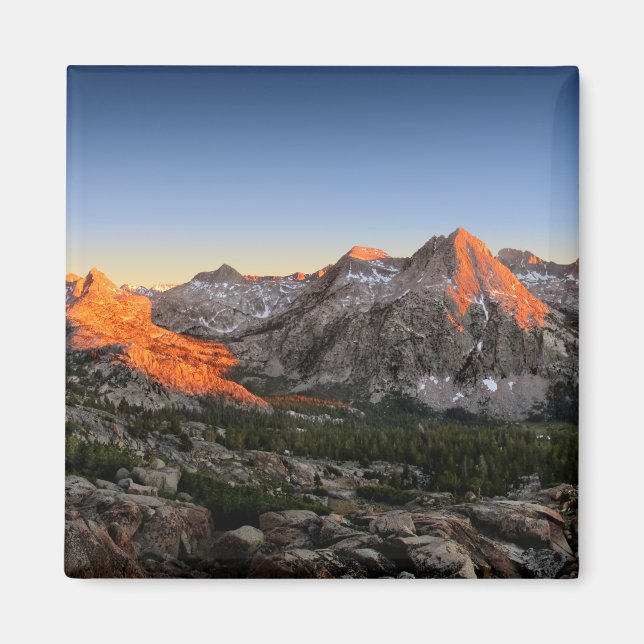 Evolution Lake / Valley Sunset - Sierra Magnet (Front)